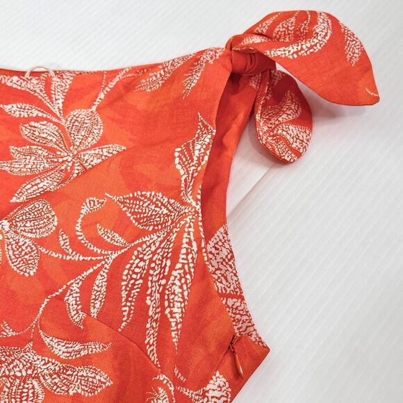 Peppermayo Orange Floral Mini Dress - Picture 6 of 8